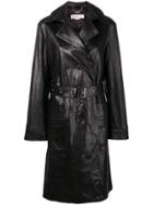 Golden Goose Deluxe Brand Vintage-effect Trench Coat - Black