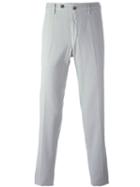 Pt01 Straight Leg Trousers, Men's, Size: 46, Grey, Cotton/cashmere