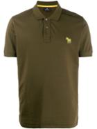 Ps Paul Smith Zebra Embroidery Polo Shirt - Green