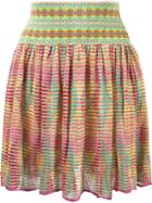 Cecilia Prado Flared Knit Skirt, Women's, Size: G, Viscose/acrylic/cotton