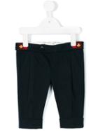 Gucci Kids - Bee Embroidered Trousers - Kids - Cotton/polyamide/polyester/spandex/elastane - 9 Mth, Blue