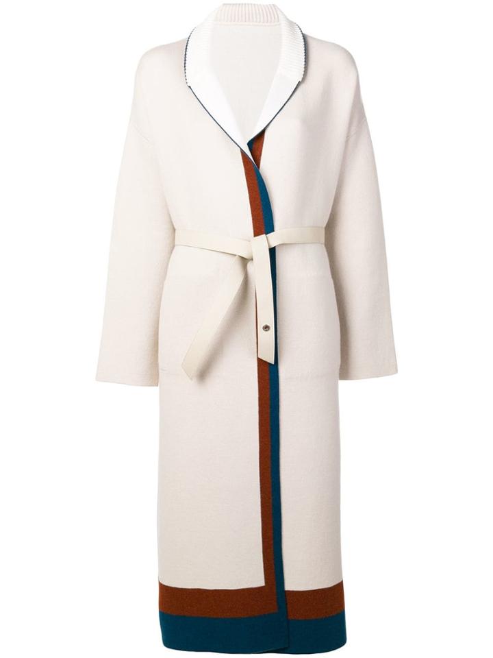 Loro Piana Loose Oversized Coat - Neutrals