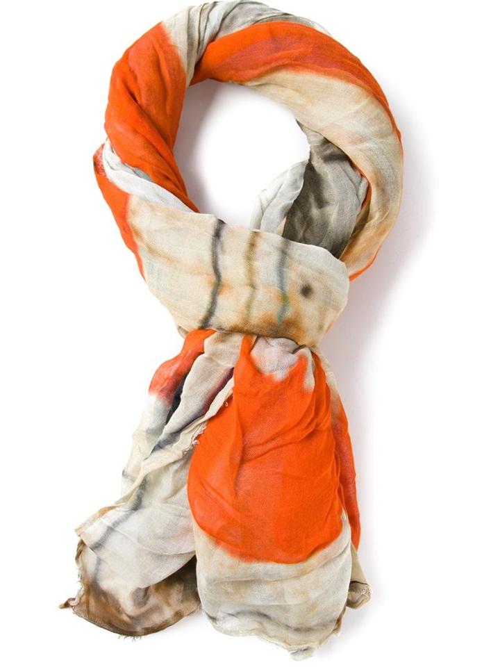 Faliero Sarti 'bollicine' Printed Scarf