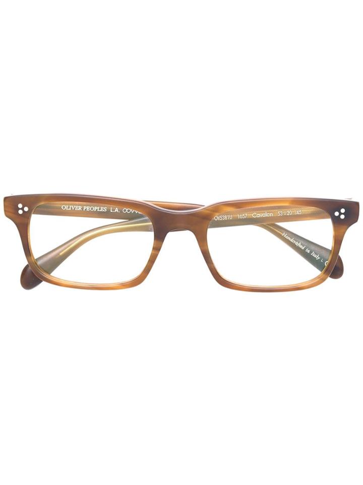 Oliver Peoples Cavalon Glasses - Brown
