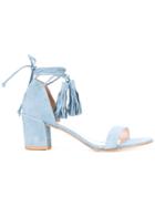 Stuart Weitzman Lace-up Sandals - Blue