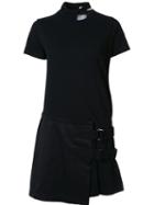 Sacai Strap Detail Dress, Women's, Size: 1, Black, Cotton