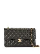 Chanel Pre-owned Quilted Logo Bag - Black