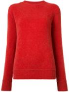 The Elder Statesman - Crew Neck Jumper - Women - Cashmere - S, Red, Cashmere