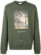 Ih Nom Uh Nit Printed Sweatshirt - Green