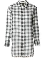 Lorena Antoniazzi Checkered Shirt - Black