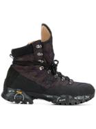 White Premiata Midtreck - Black