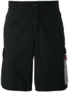 Amen - Pocket Detail Shorts - Men - Cotton/metal - 48, Black, Cotton/metal
