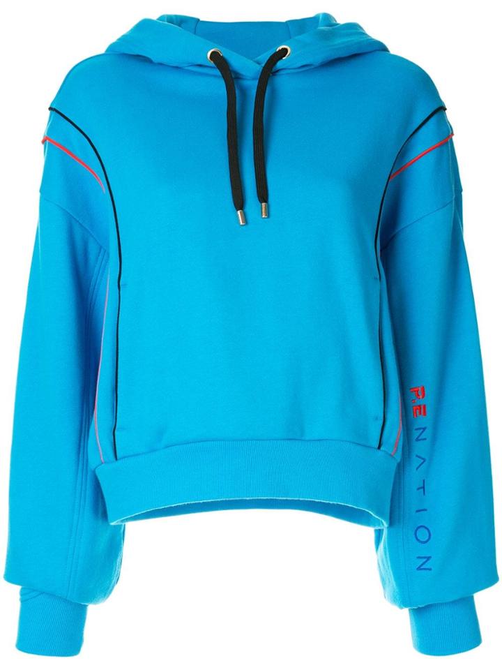 P.e Nation Lineal Success Hoodie - Blue