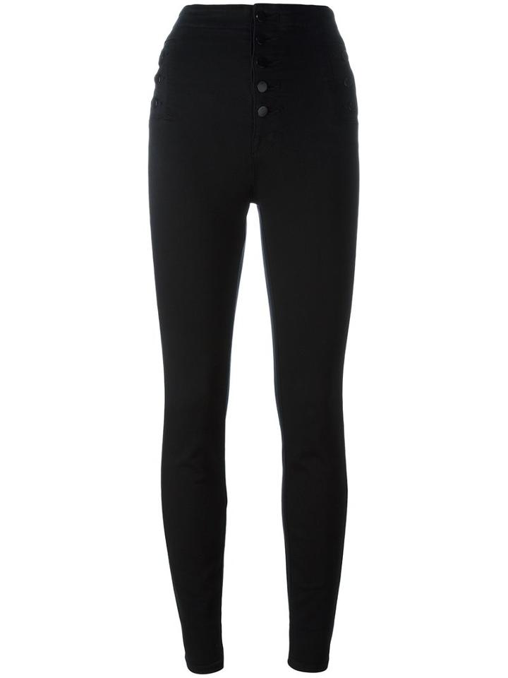 J Brand - Classic Skinny Jeans - Women - Cotton/polyester/spandex/elastane/viscose - 27, Black, Cotton/polyester/spandex/elastane/viscose