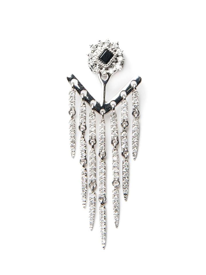 Yvonne Léon Diamond Chandelier Drop Earring