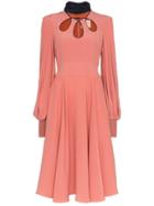 Roksanda Adena Silk Midi-dress - Pink