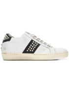 Leather Crown Wiconic Sneakers - White