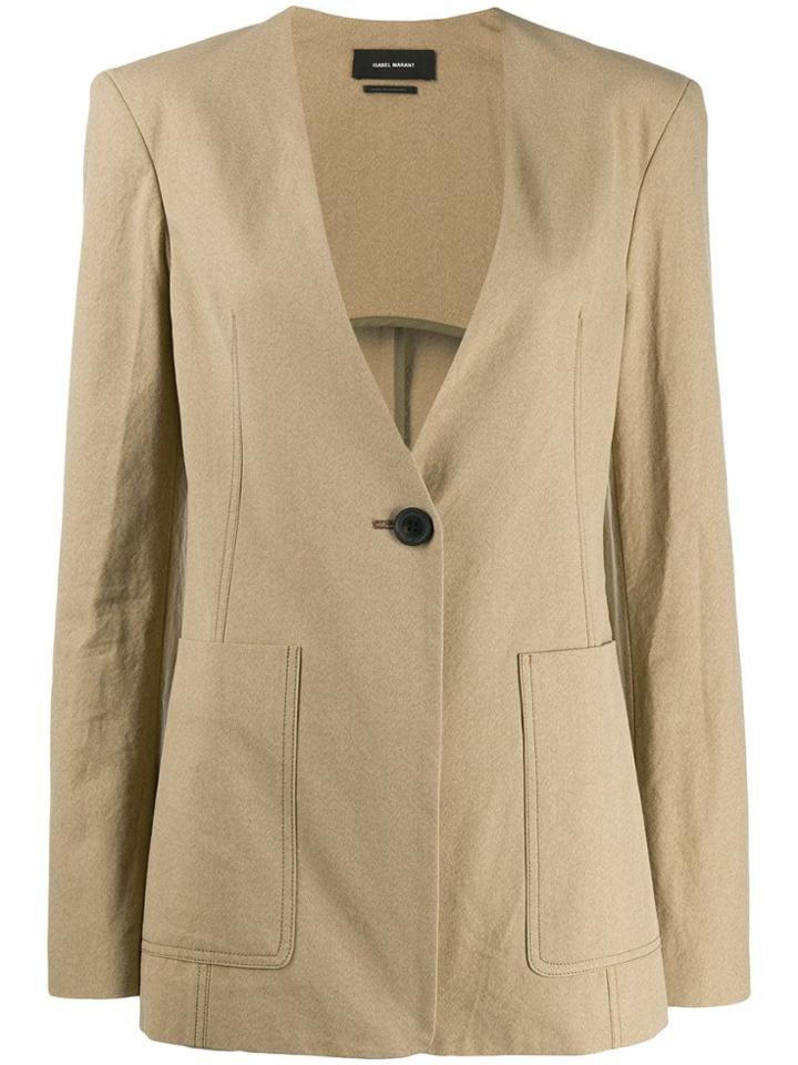Isabel Marant Link Jacket - Neutrals