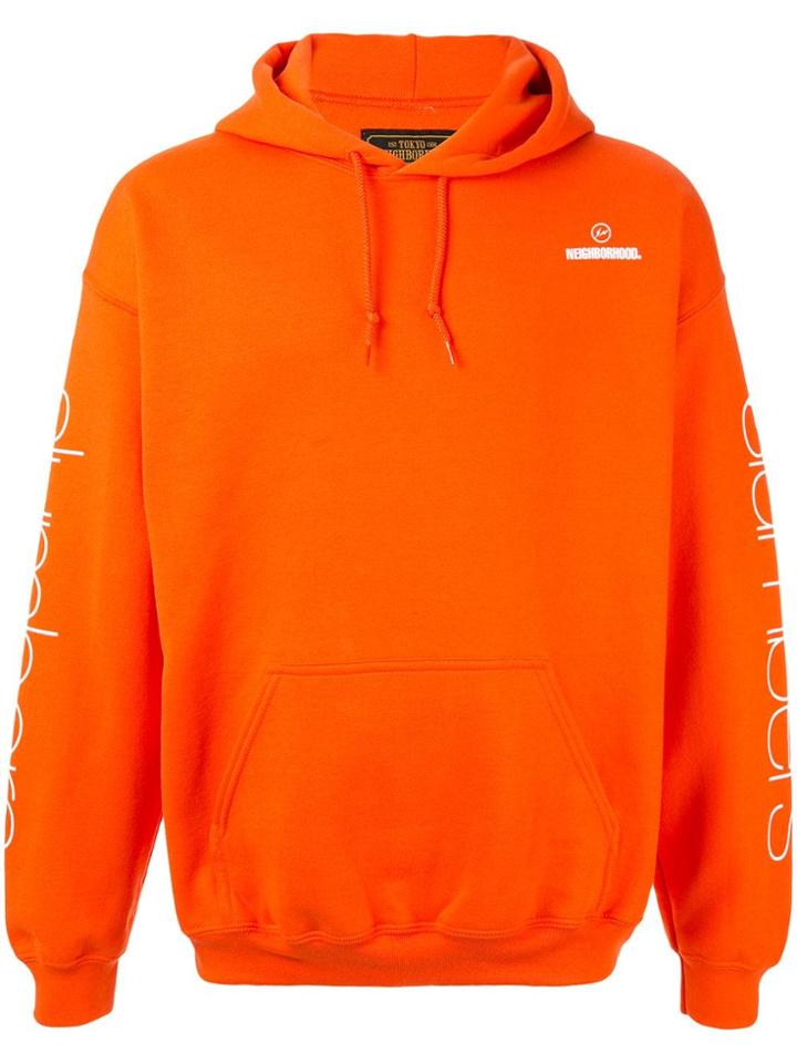 Neighborhood X Fragment Design Slumbers / Ce-hooded Ls - Orange