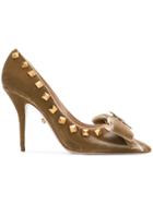 Fausto Puglisi Studded Pumps - Nude & Neutrals