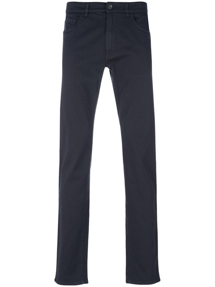Dolce & Gabbana Classic Fit Trousers - Grey