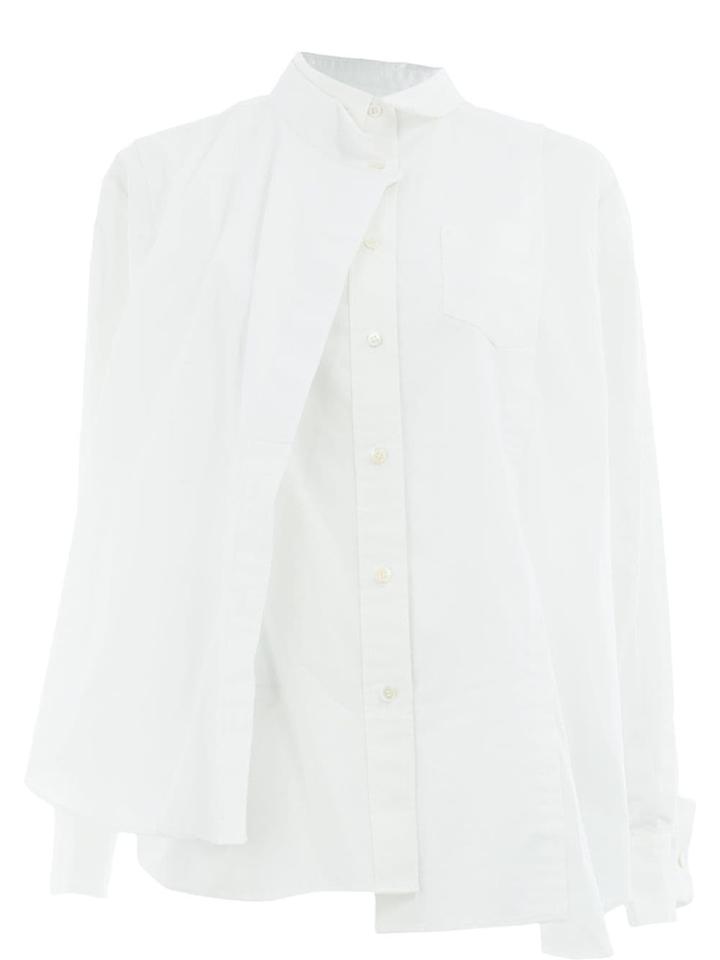 Sacai Sacai 1804143 101 White Cotton/polyester