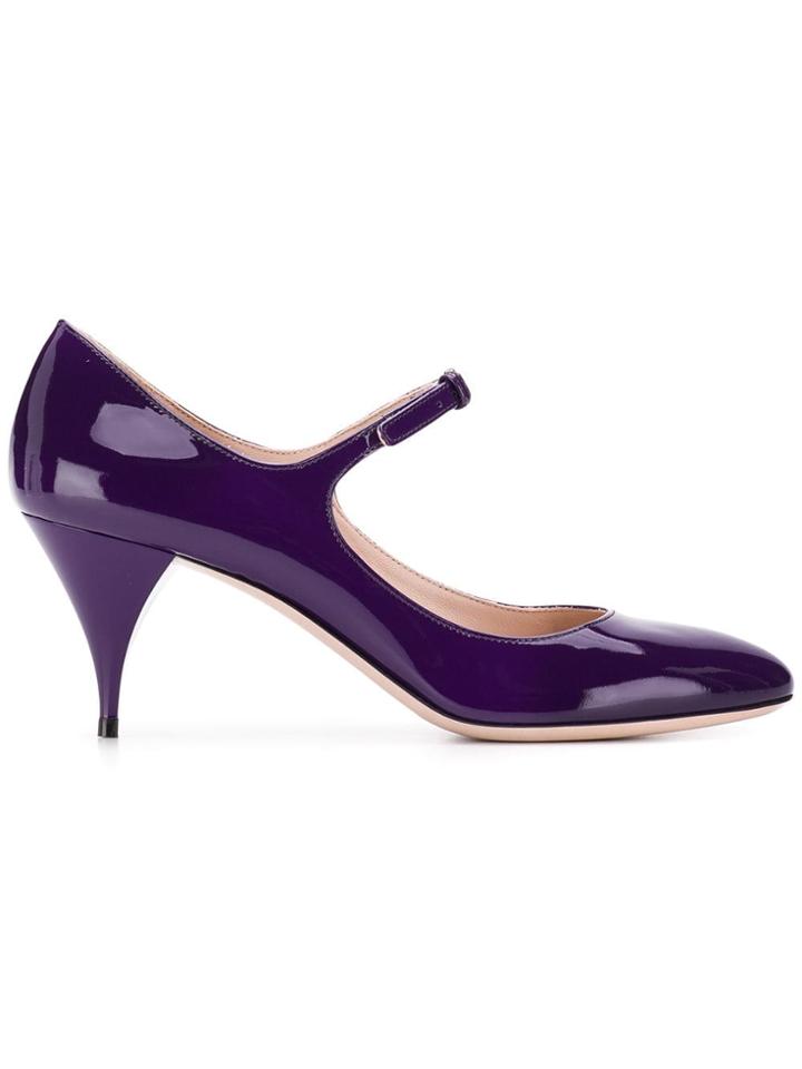 Miu Miu Miu Miu 5i261cfm0653aru F0030 Furs & Skins->patent Leather -