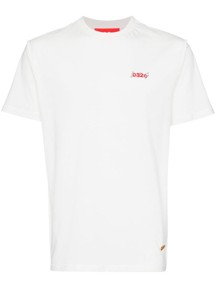 032c 032c Embr Logoss Tee Wht - White