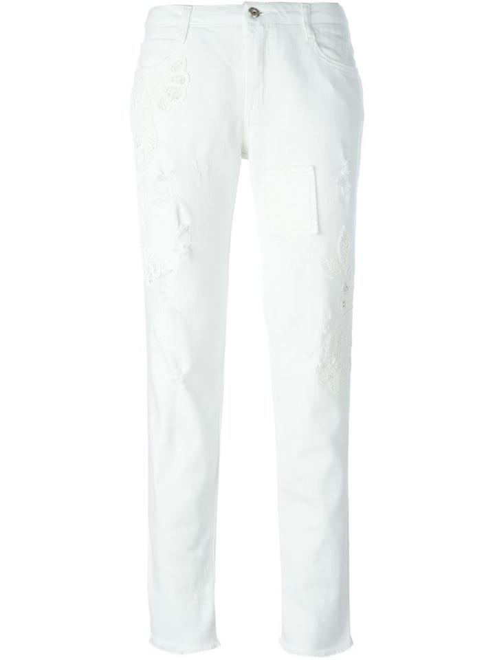 Ermanno Scervino Distressed Skinny Trousers