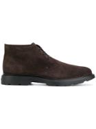 Hogan Mid-top Lace-up Derby Shoes - Brown