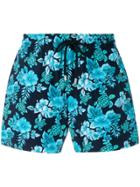 Vilebrequin Floral Print Swim Shorts - Blue