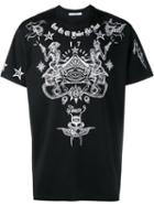 Givenchy Printed T-shirt, Men's, Size: Large, Black, Cotton