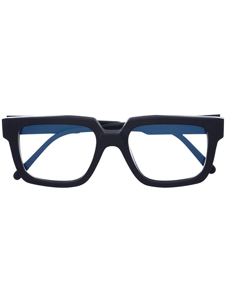 Kuboraum Square Tonal Glasses - Black