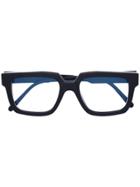 Kuboraum Square Tonal Glasses - Black