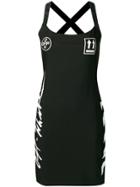 Off-white Diag Printed Dress - Black