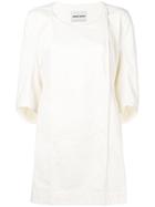 Henrik Vibskov Headwind Flared Dress - White