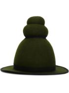 Henrik Vibskov Felt Top Hat, Adult Unisex, Size: 58, Green, Wool