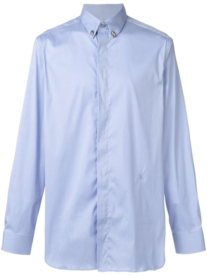 Roberto Cavalli Classic Plain Shirt - Blue