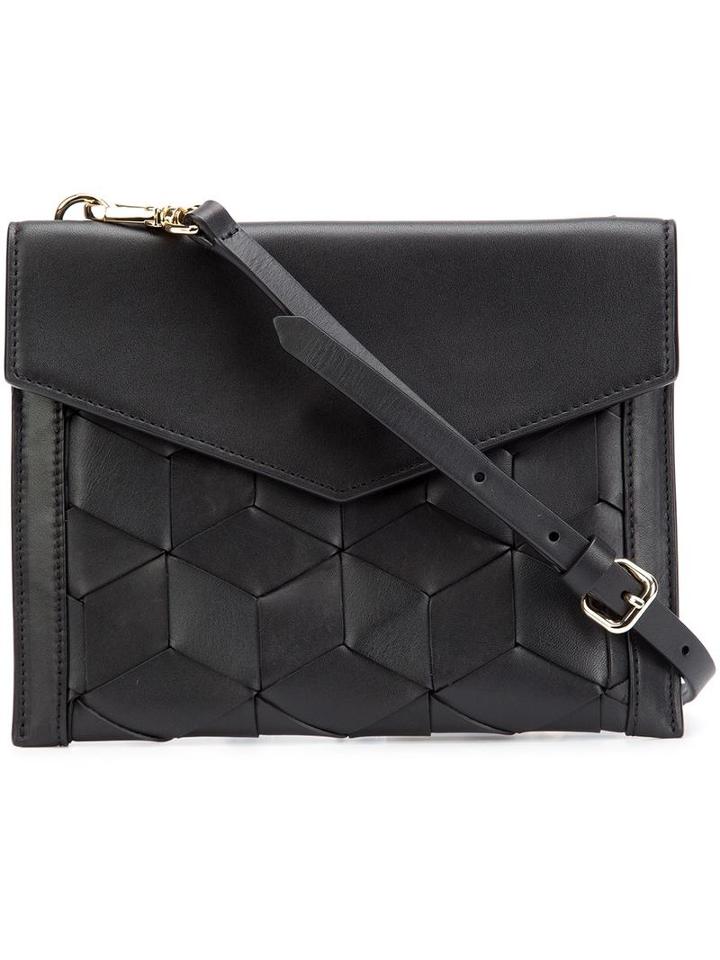 Welden Woven Crossbody Bag, Women's, Black