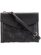 Welden Woven Crossbody Bag, Women's, Black