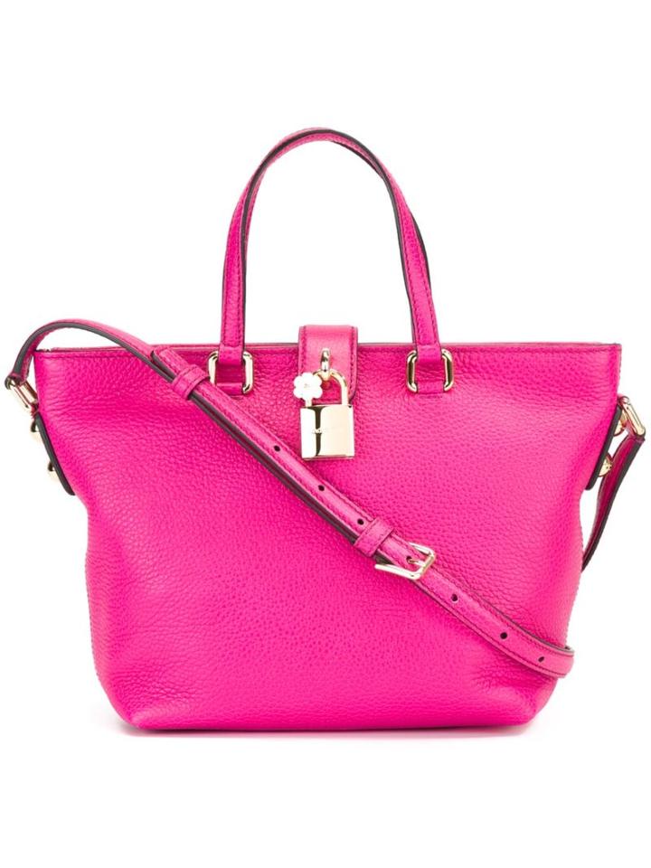 Dolce & Gabbana Small 'dolce' Shopper Tote, Women's, Pink/purple