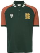 Kent & Curwen Classic Colour Block Polo Shirt - Green