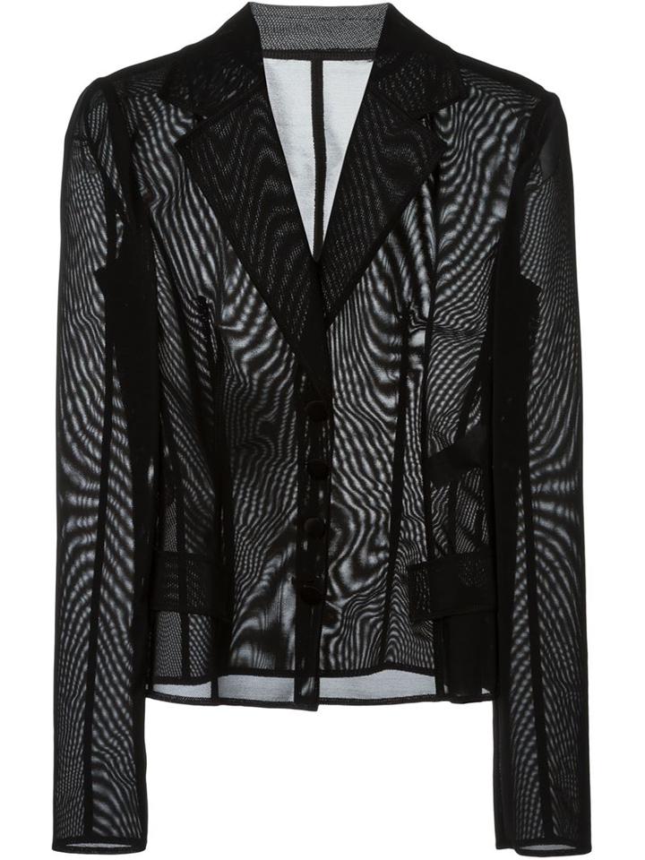 Dolce & Gabbana Sheer Blazer