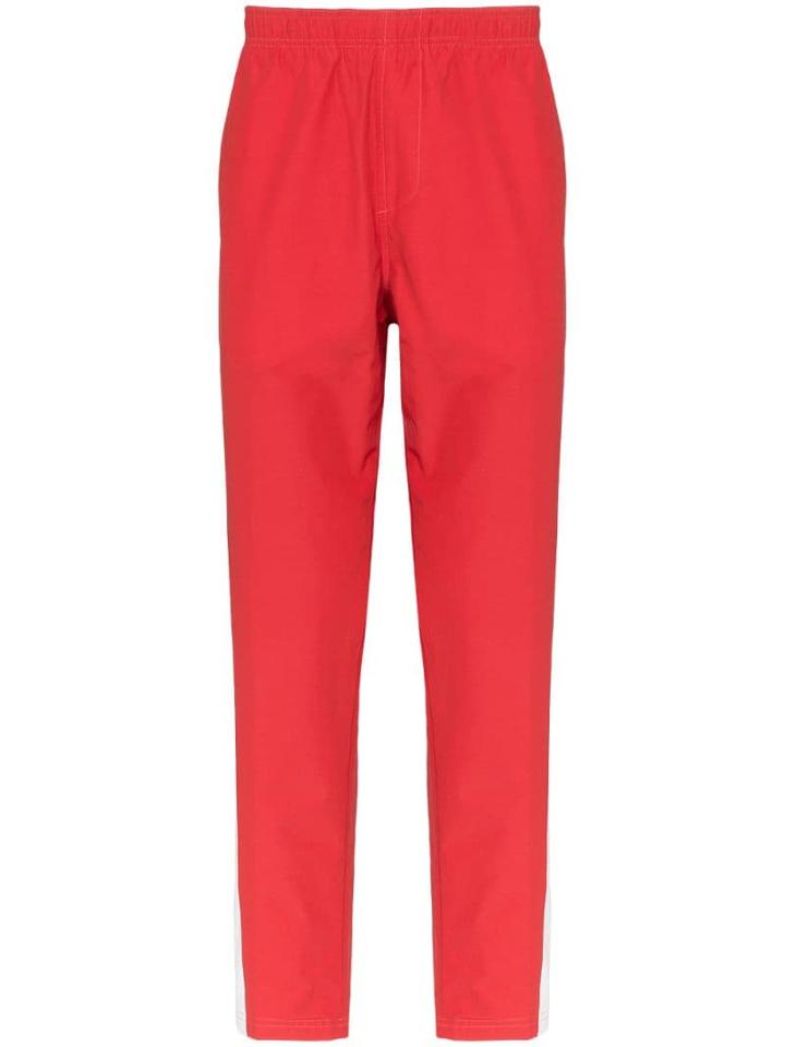 Polo Ralph Lauren Logo Striped Track Pants - Red