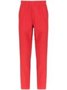 Polo Ralph Lauren Logo Striped Track Pants - Red
