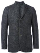 Lardini Woven Blazer, Men's, Size: 50, Blue, Polyamide/mohair/wool/alpaca