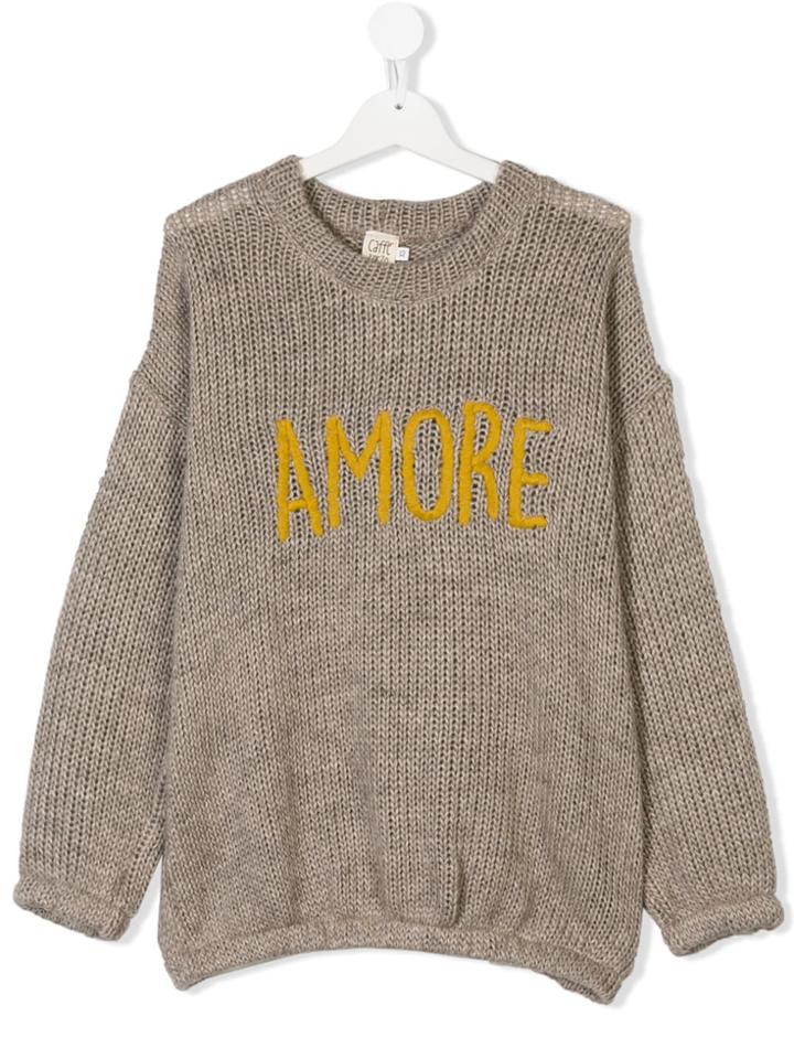 Caffe' D'orzo Amore Knit Jumper - Nude & Neutrals