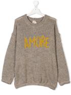 Caffe' D'orzo Amore Knit Jumper - Nude & Neutrals