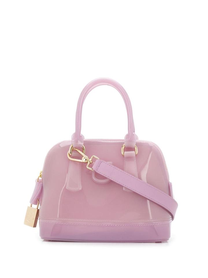 Furla Lilla Pvc Tote Bag - Purple