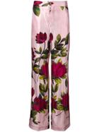 F.r.s For Restless Sleepers Printed Palazzo Trousers - Pink